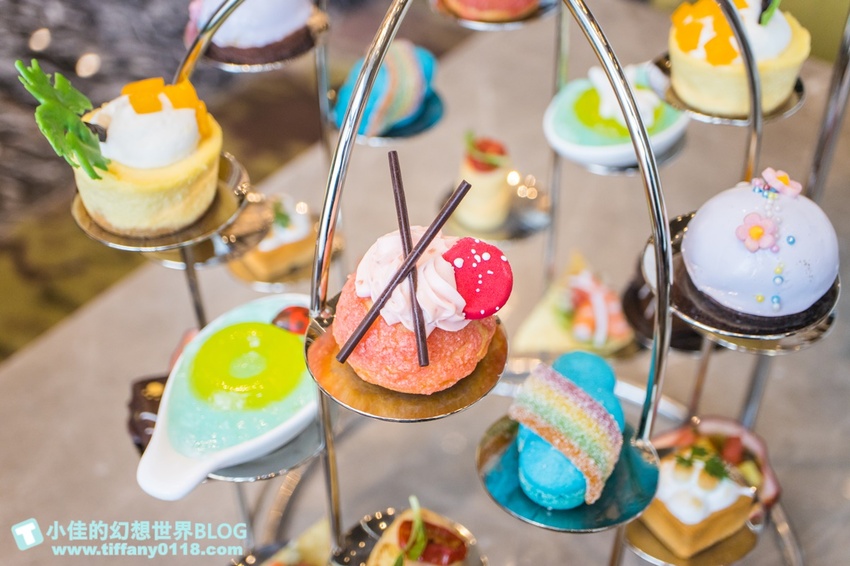 [台北下午茶]超值夢幻JC CAT雲朵鳥籠下午茶/六福萬怡大廳酒吧/好吃好拍的雙人下午茶推薦