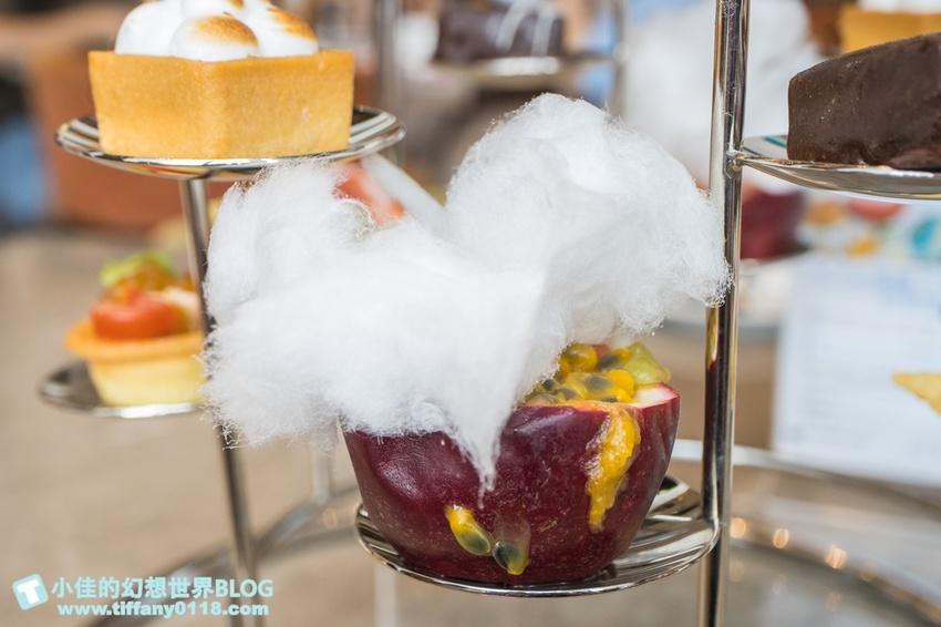 [台北下午茶]超值夢幻JC CAT雲朵鳥籠下午茶/六福萬怡大廳酒吧/好吃好拍的雙人下午茶推薦