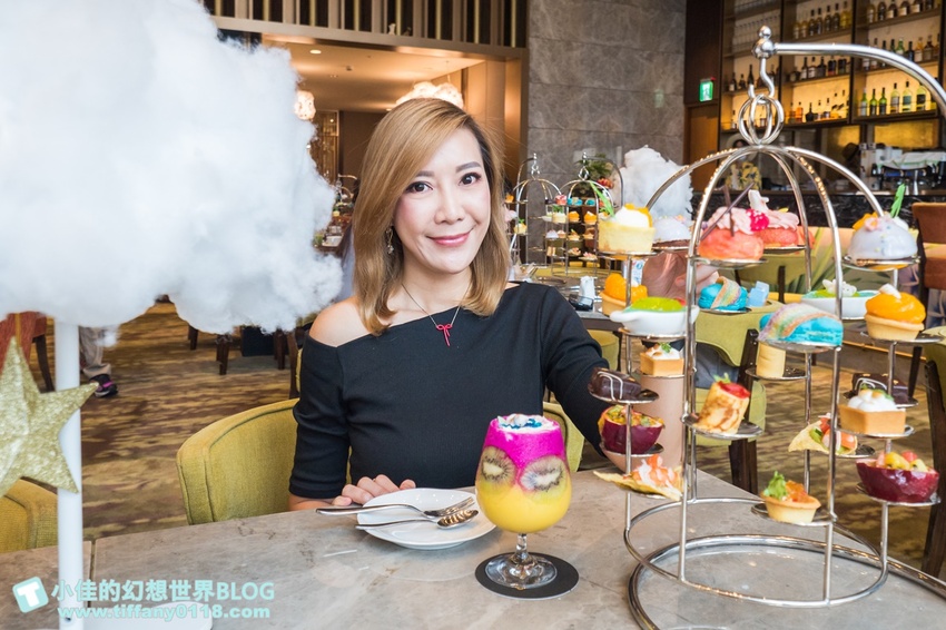 [台北下午茶]超值夢幻JC CAT雲朵鳥籠下午茶/六福萬怡大廳酒吧/好吃好拍的雙人下午茶推薦