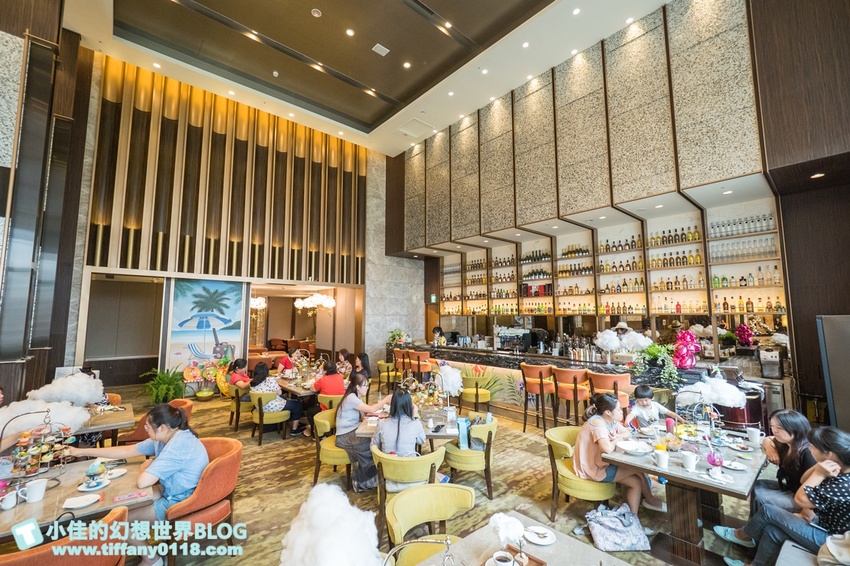 [台北下午茶]超值夢幻JC CAT雲朵鳥籠下午茶/六福萬怡大廳酒吧/好吃好拍的雙人下午茶推薦