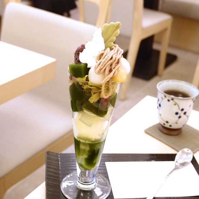 暗藏危機,濃抹茶卡士達宇治金時&烘焙茶煉乳宇治金時《伊藤久右衛門》