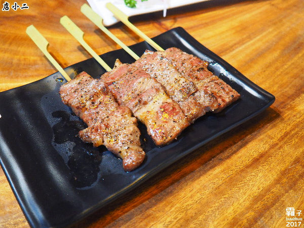 店小二串燒燒肉：店小二串燒、異國料理，中國風居酒屋氣氛佳~