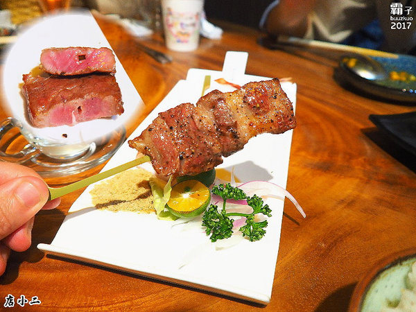店小二串燒燒肉：店小二串燒、異國料理，中國風居酒屋氣氛佳~