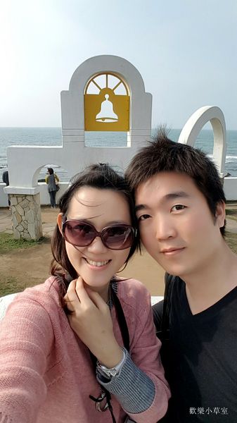 石門婚紗廣場：【新北景點】北海岸一日遊之情侶一定要去一下的石門婚紗廣場/石門/拍婚紗/北海岸/地中海風