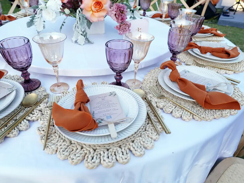 台南婚宴推薦│洪廚喜宴│夢幻戶外花系婚禮│絕美佈置＋創意辦桌