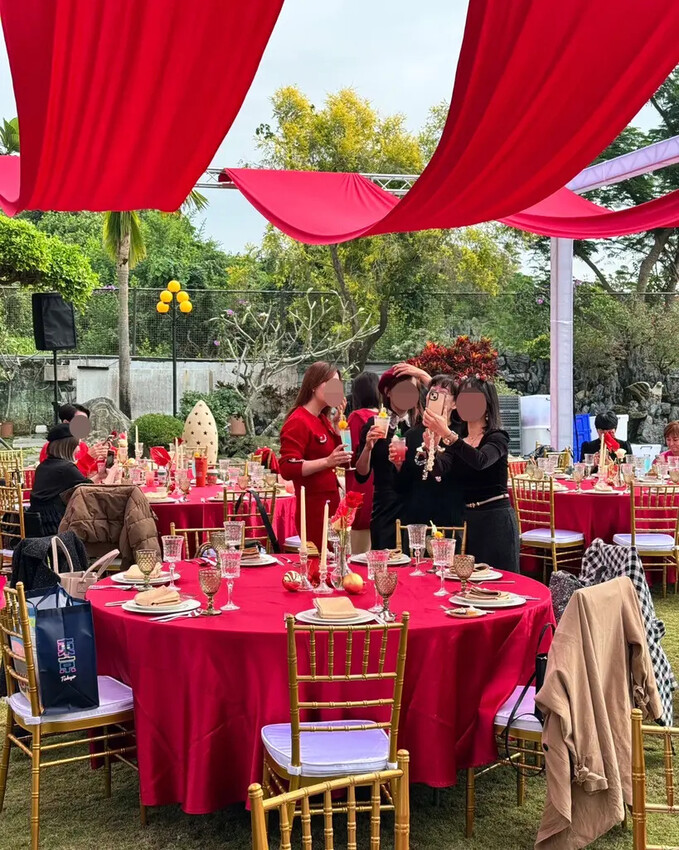 台南首創法式辦桌,洪廚喜宴把法式餐廳搬到辦桌來了!尾牙穿得美 台南首創法式辦桌,洪廚喜宴把法式餐廳搬到辦桌來了!尾牙穿得美