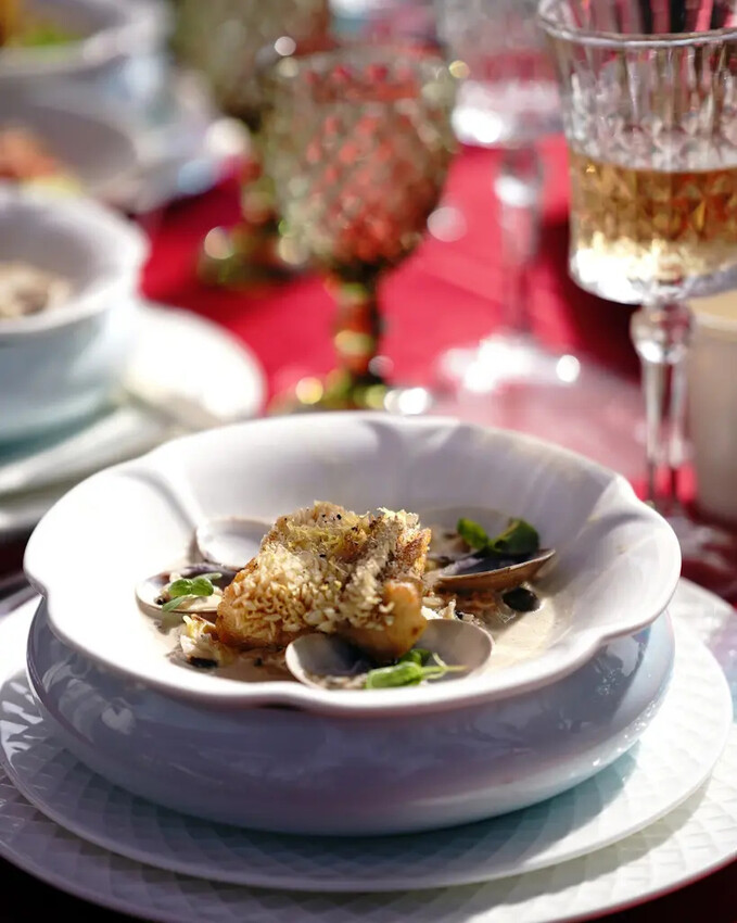 台南首創法式辦桌,洪廚喜宴把法式餐廳搬到辦桌來了!尾牙穿得美 台南首創法式辦桌,洪廚喜宴把法式餐廳搬到辦桌來了!尾牙穿得美