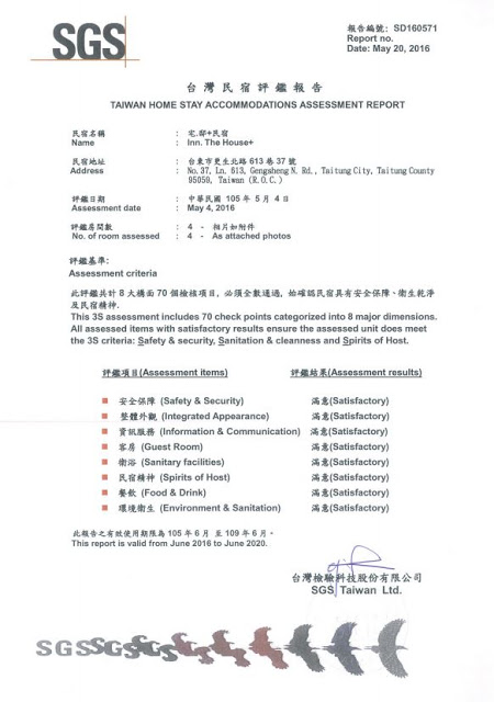 台東市 「宅邸+」 - SGS認證民宿 溫暖的手作工業風 環保民宿