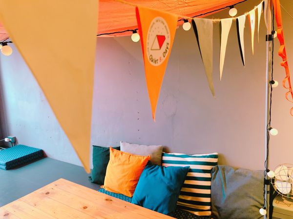 ✿Q.B DAY 靠北過日子✿北海岸充滿旅遊魂的藍色小屋! 來這不只享受美食 還有整片大海!!