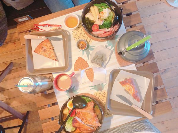 ✿Q.B DAY 靠北過日子✿北海岸充滿旅遊魂的藍色小屋! 來這不只享受美食 還有整片大海!!