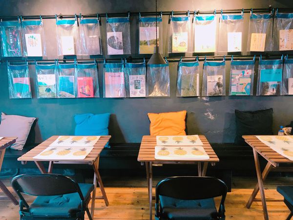 ✿Q.B DAY 靠北過日子✿北海岸充滿旅遊魂的藍色小屋! 來這不只享受美食 還有整片大海!!