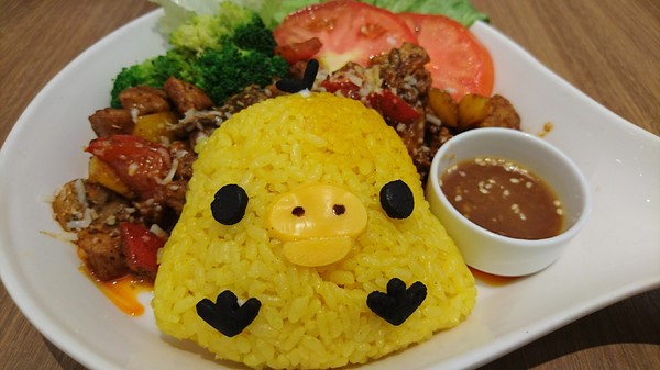 Rilakkuma Café 拉拉熊咖啡廳(台中店)：台中新光三越~Rilakkuma Cafe 拉拉熊咖啡廳~古錐的拉拉熊餐點捨不得吃下肚啦~超萌主題餐廳~