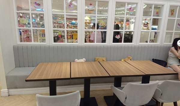 Rilakkuma Café 拉拉熊咖啡廳(台中店)：台中新光三越~Rilakkuma Cafe 拉拉熊咖啡廳~古錐的拉拉熊餐點捨不得吃下肚啦~超萌主題餐廳~