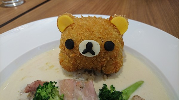 Rilakkuma Café 拉拉熊咖啡廳(台中店)：台中新光三越~Rilakkuma Cafe 拉拉熊咖啡廳~古錐的拉拉熊餐點捨不得吃下肚啦~超萌主題餐廳~