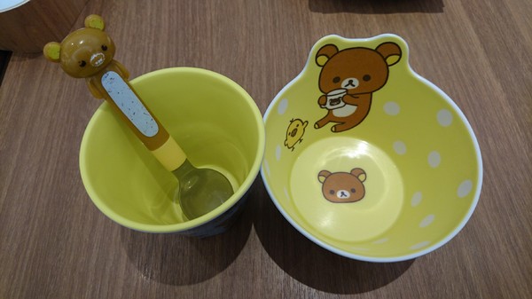 Rilakkuma Café 拉拉熊咖啡廳(台中店)：台中新光三越~Rilakkuma Cafe 拉拉熊咖啡廳~古錐的拉拉熊餐點捨不得吃下肚啦~超萌主題餐廳~