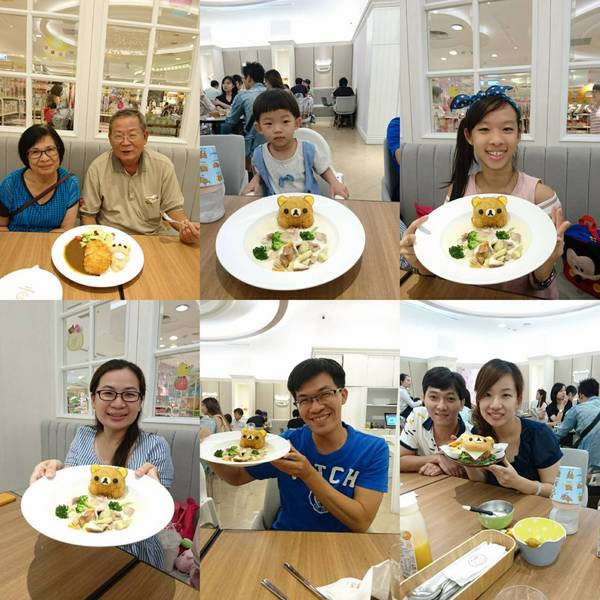 Rilakkuma Café 拉拉熊咖啡廳(台中店)：台中新光三越~Rilakkuma Cafe 拉拉熊咖啡廳~古錐的拉拉熊餐點捨不得吃下肚啦~超萌主題餐廳~