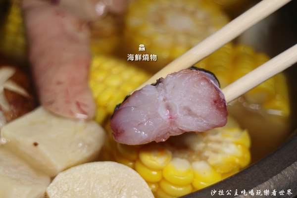 鱻海鮮燒物：蘆洲燒烤『鱻海鮮燒物』鮟鱇魚海鮮火鍋/流膏的大閘蟹非吃不可/捷運徐匯中學站