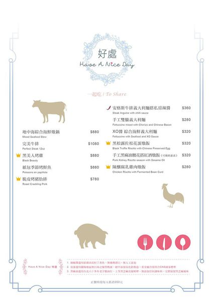 [吃喝]我的好處不在你之外～HAVE A NICE DAY 好處。