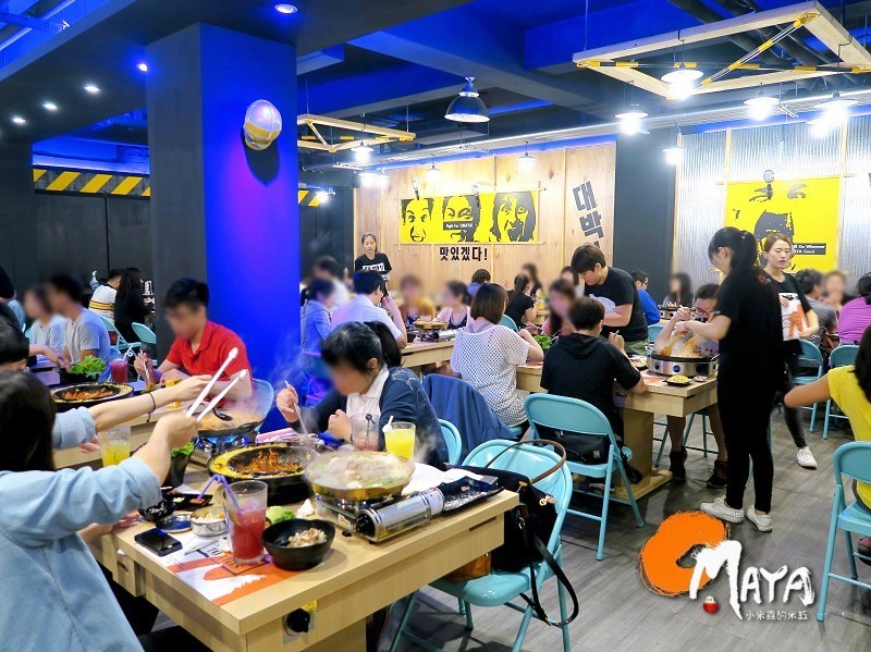 【新店｜捷運大評林站】OMAYA春川炒雞~超牽絲的春川炒雞搭牛排~超彭派可愛的棉花糖泡泡飲~♥