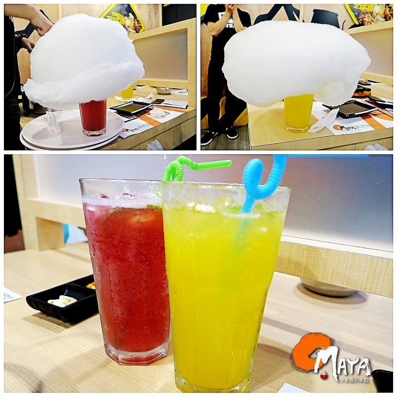 【新店｜捷運大評林站】OMAYA春川炒雞~超牽絲的春川炒雞搭牛排~超彭派可愛的棉花糖泡泡飲~♥