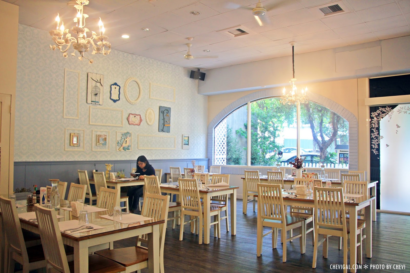 台中西屯│吉兒義式花園餐廳*義式料理與窯烤披薩別錯過。還有乾燥花飾點綴下午茶時光