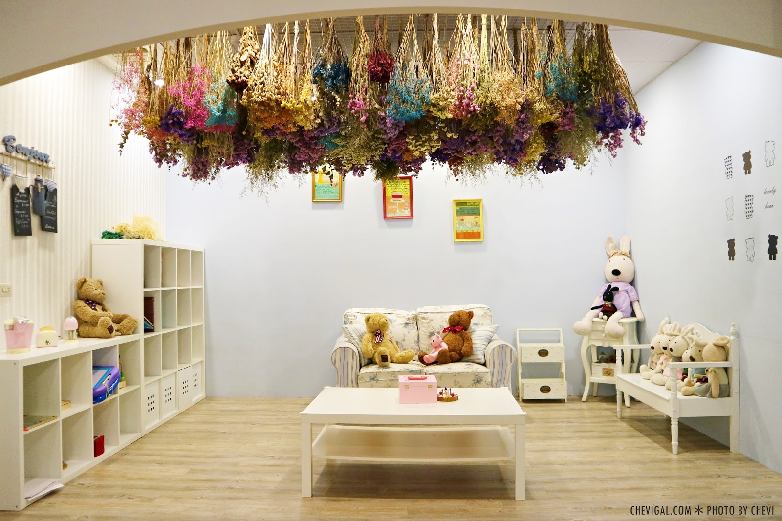 台中西屯│吉兒義式花園餐廳*義式料理與窯烤披薩別錯過。還有乾燥花飾點綴下午茶時光