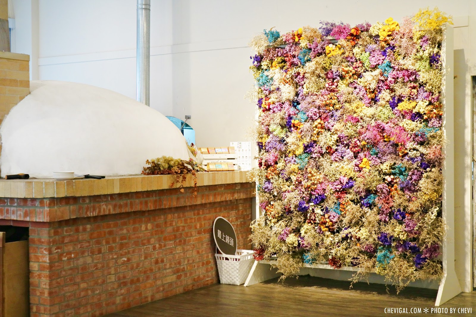 台中西屯│吉兒義式花園餐廳*義式料理與窯烤披薩別錯過。還有乾燥花飾點綴下午茶時光