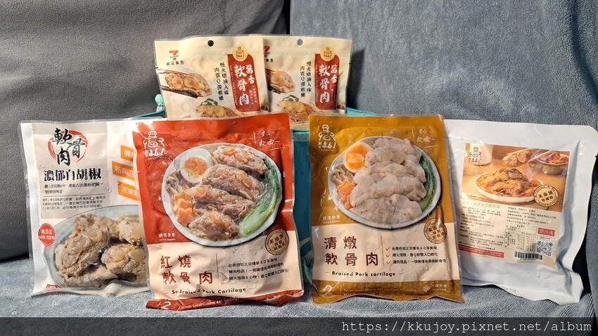 7-11限定軟骨肉+7-11白飯，完美在家就可以開吃台南美食