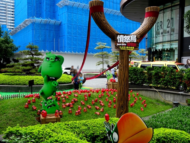 憤怒鳥玩電影2000隻憤怒鳥亞洲最大憤怒鳥巡迴展