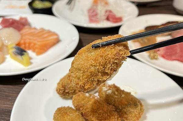 台北吃到飽【豐 FOOD 海陸百匯】假日限定大干貝、烤生蠔放