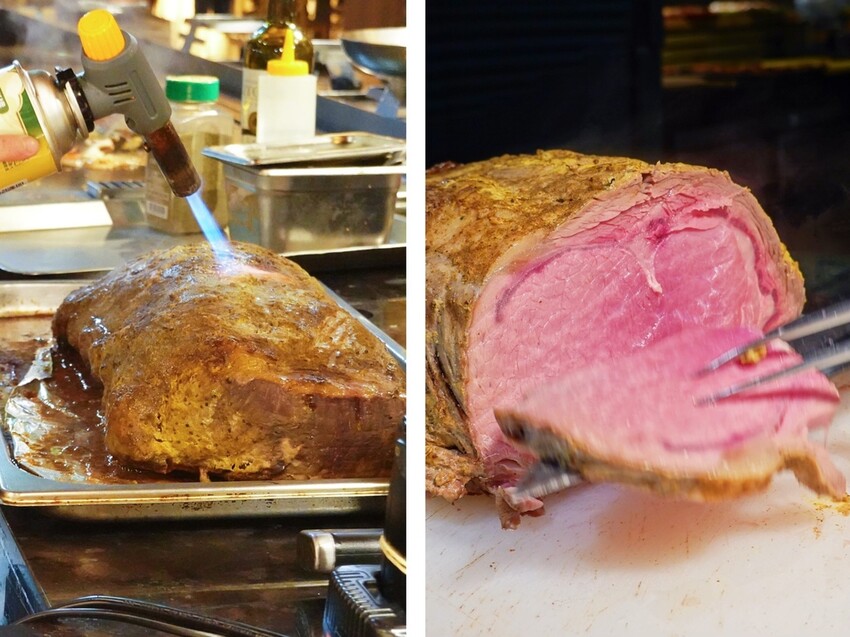 台北中山—豐FOOD海陸百匯|現切牛排、烤鴨三吃 異國美食多