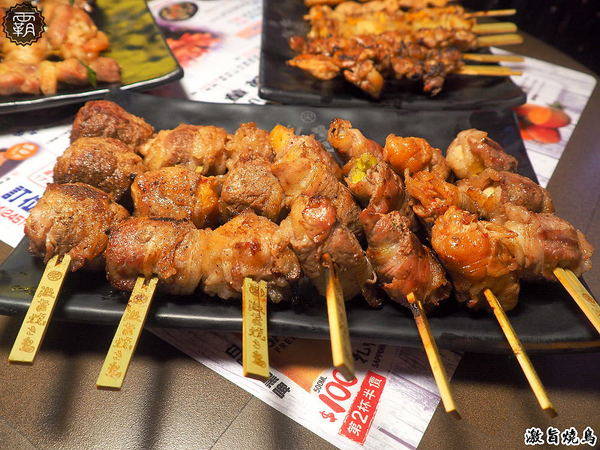 激旨燒鳥二店： 激旨燒鳥逢甲超夯串燒，多了燒肉丼飯，還有整柱SAPPORO可以點~