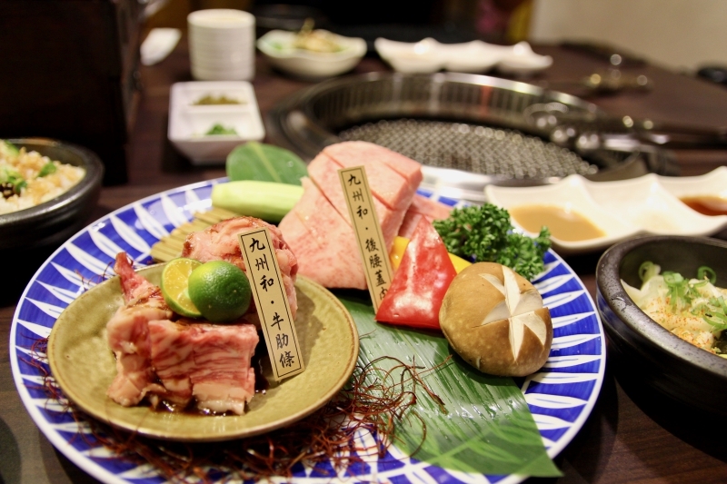 [新北]板橋美食餐廳推薦 高CP值燒烤日本A5和牛套餐 鹿兒島燒肉專賣店-板橋新板店