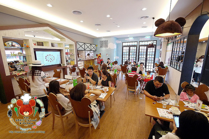 【台北】小熊學校快樂廚房 「The Bears School Kitchen」~ 來自日本的可愛繪本小熊進駐民生社區、小熊造型餐點吸睛可愛 / 民生社區 / 捷運南京三民站