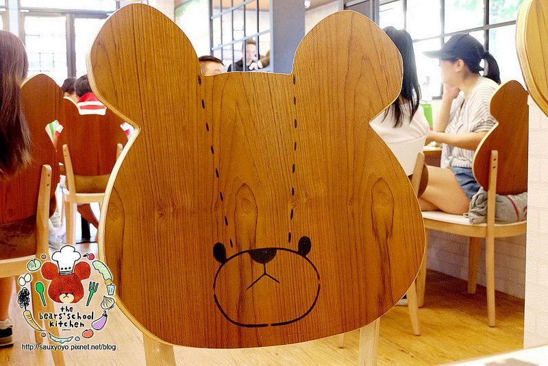【台北】小熊學校快樂廚房 「The Bears School Kitchen」~ 來自日本的可愛繪本小熊進駐民生社區、小熊造型餐點吸睛可愛 / 民生社區 / 捷運南京三民站