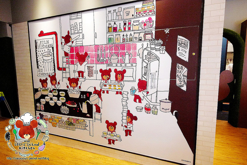【台北】小熊學校快樂廚房 「The Bears School Kitchen」~ 來自日本的可愛繪本小熊進駐民生社區、小熊造型餐點吸睛可愛 / 民生社區 / 捷運南京三民站