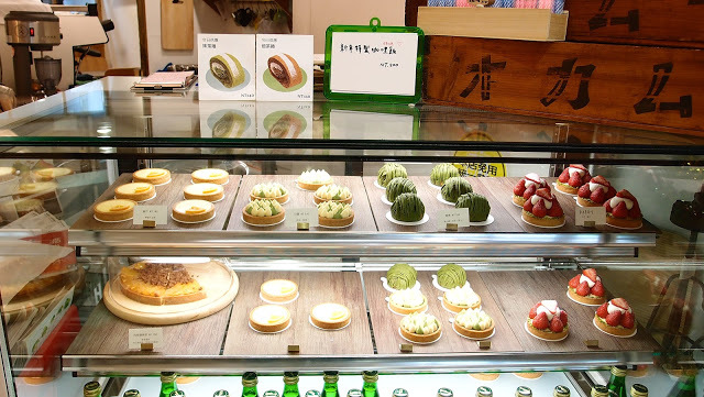 台北 木白咖啡 甜點蛋糕 六丁目咖啡 焙茶蛋糕捲 抹茶蒙布朗 青青 捷運行天宮 美食推薦 下午茶 約會