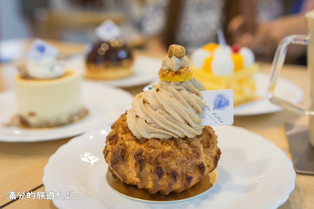 台北士林美食》藍氣球法式手工點心舖 藝術精品般的糕點 姐妹午茶的好去處 - 滿分的旅遊札記