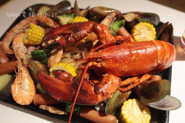 妃黛美式海鮮餐廳:Fidèle妃黛美式海鮮餐廳。冬季限定獨創薑母醬汁手抓Seafood,超狂超霸氣的波士頓龍蝦。