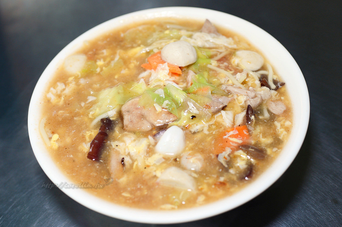 台南灣裡黃金商圈 忠和麵店