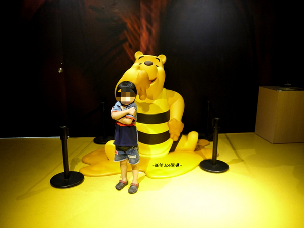 小熊維尼展，小孩兒也喜愛。