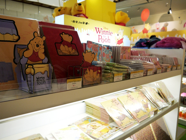 小熊維尼展，小孩兒也喜愛。