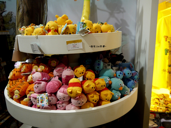 小熊維尼展，小孩兒也喜愛。