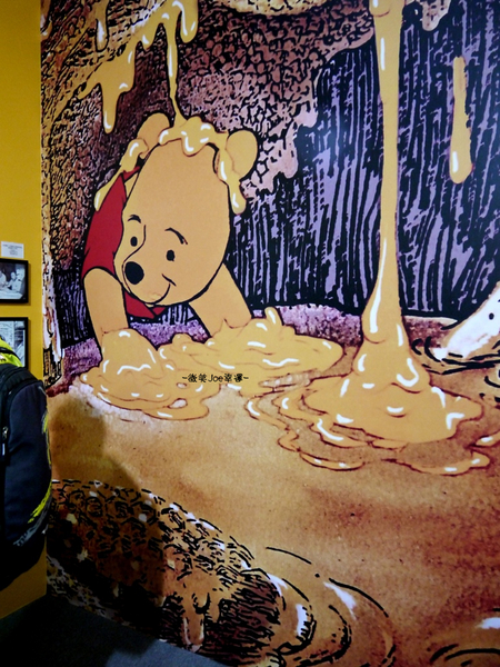 小熊維尼展，小孩兒也喜愛。