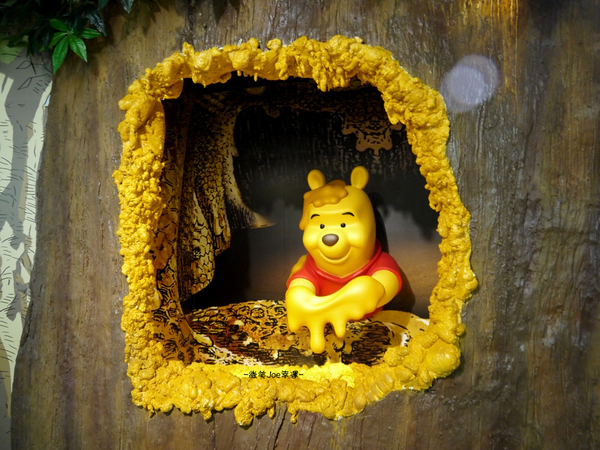 小熊維尼展，小孩兒也喜愛。