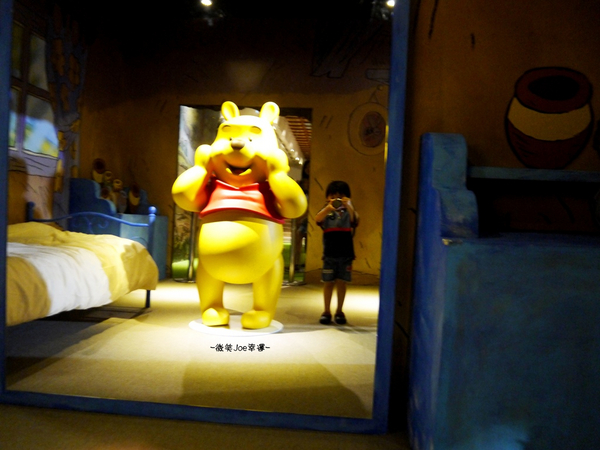 小熊維尼展，小孩兒也喜愛。