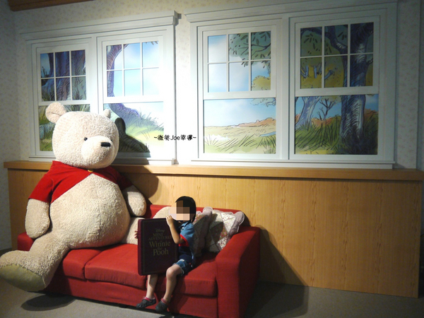 小熊維尼展，小孩兒也喜愛。