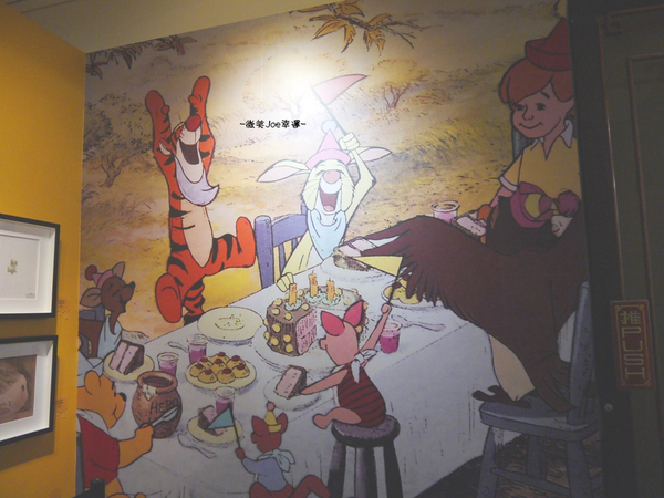 小熊維尼展，小孩兒也喜愛。