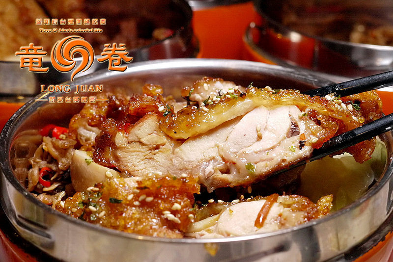 【台北】竜卷 龍卷 Long Juan 竜卷新派台菜飯盒 ~ 好滋味新派排骨飯、雞腿飯 份量飽足 吃排骨飯也可以變很潮!!! / FAVtory快.食.尚 / 捷運中山站