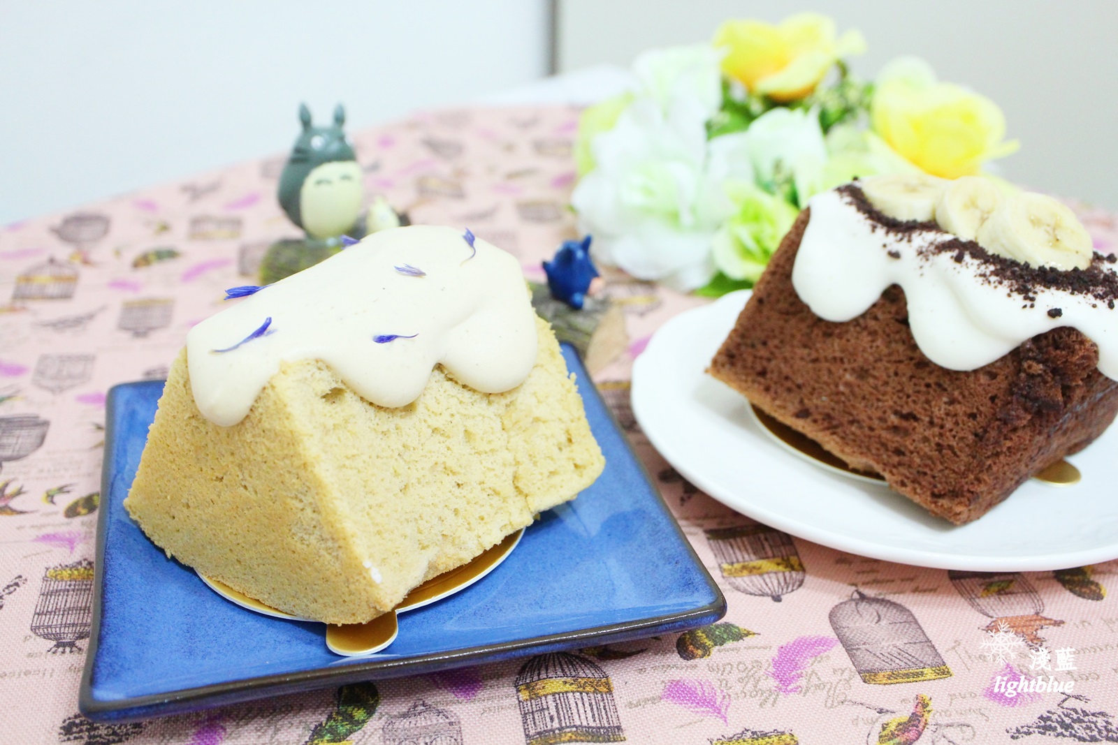 [ 民生社區美食 ] 淺藍 × BOKA～二訪草莓季，來吃美美的花圈與草莓戚風